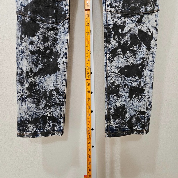 EMBELLISH NYC Men's Textured Button & Zipper Splash Denim Jeans Sz 36 - Picture 13 of 15
